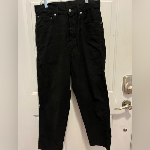RDV O Glove black corduroy pants